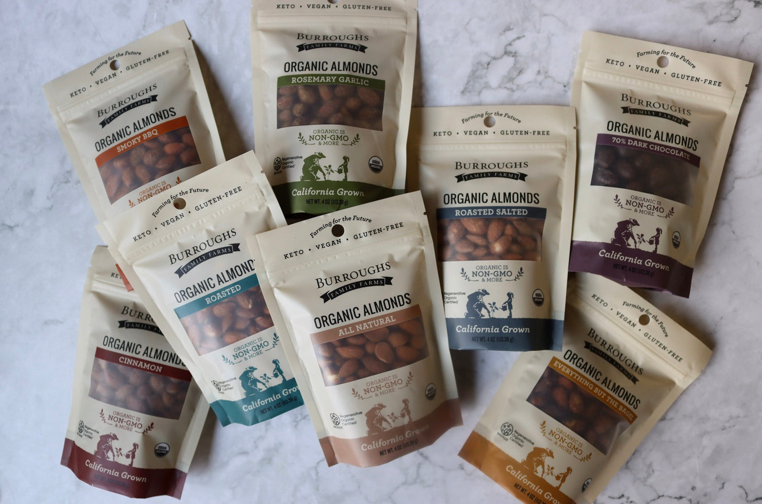 Organic Almond Bags