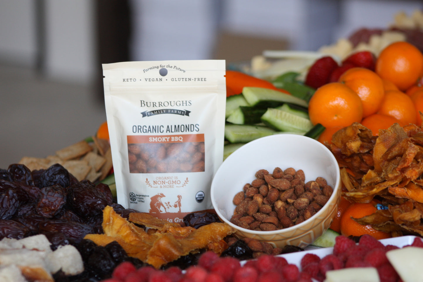 Regenerative Organic Smoky BBQ Almonds