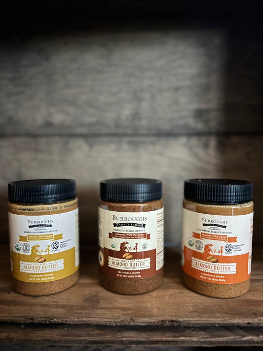 Regenerative Organic Almond Butter Trio Gift Set