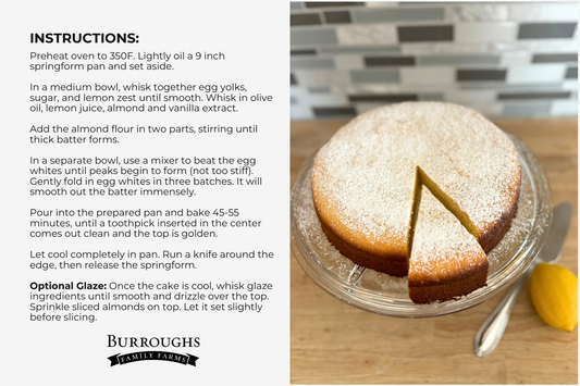 Regenerative Organic Artisan Olive Oil Cake Kit