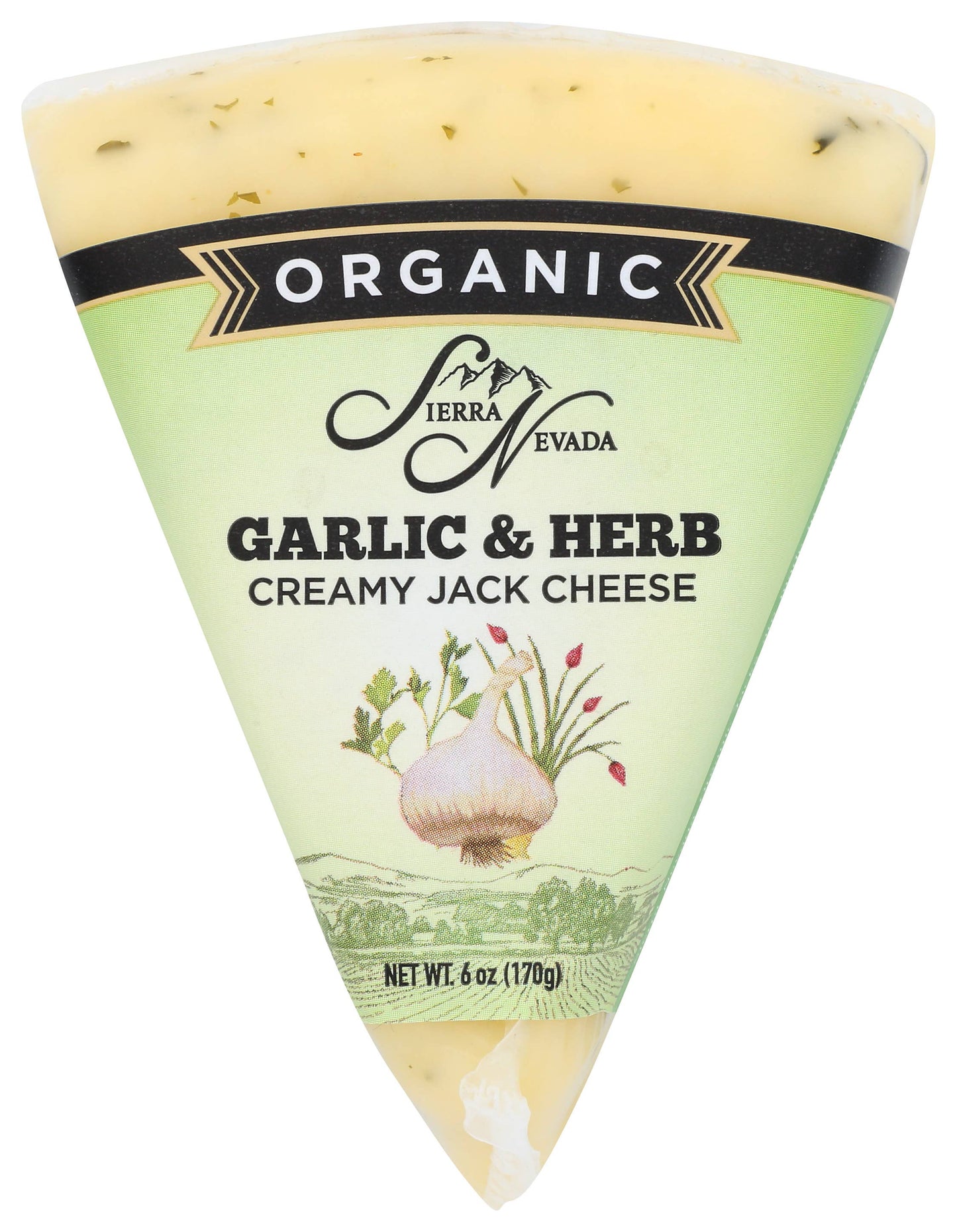 Organic Jack, Garlic & Herb Wedges 8/ 6 Oz
