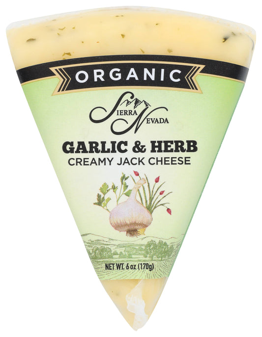 Organic Jack, Garlic & Herb Wedges 8/ 6 Oz