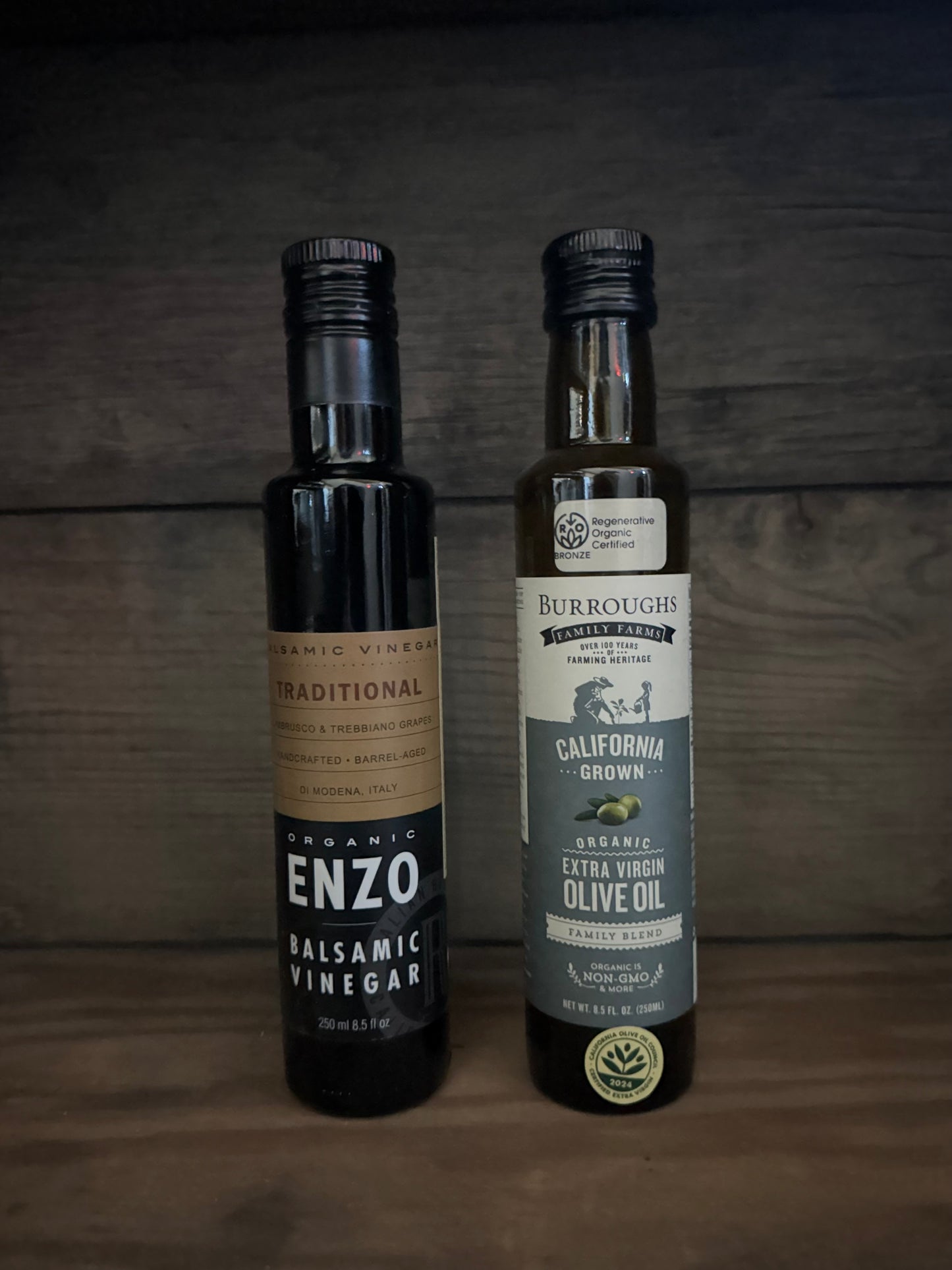Regenerative Organic Olive Oil & Organic Balsamic Gift Box