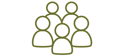 Icon of a group of people