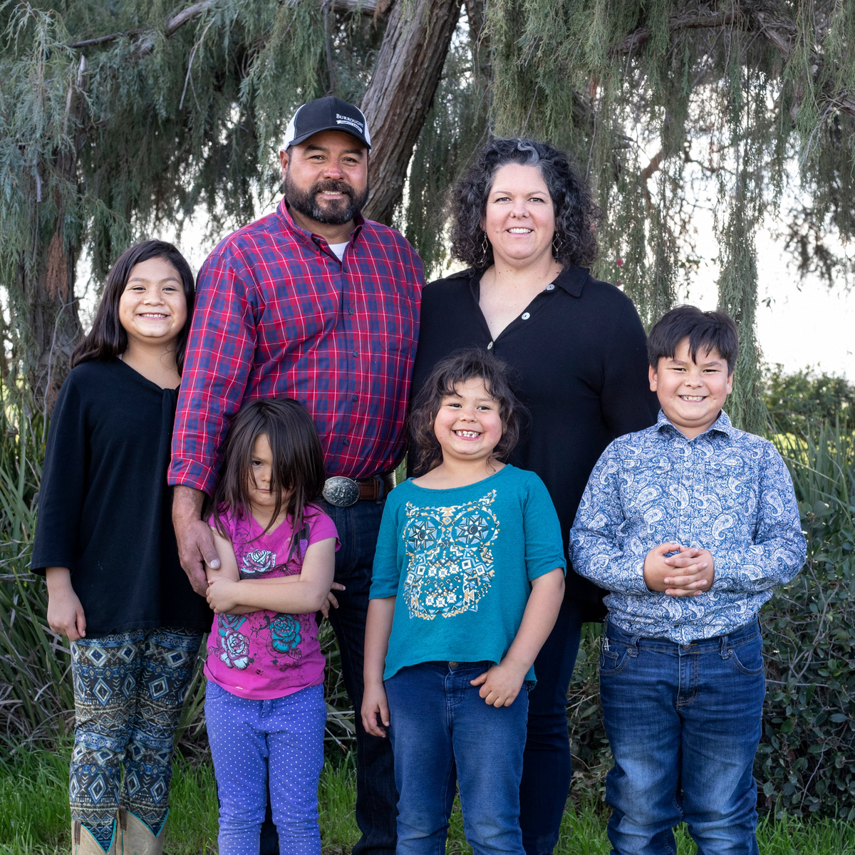 Four children