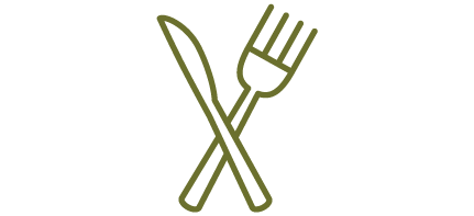 Icon of fork and knife