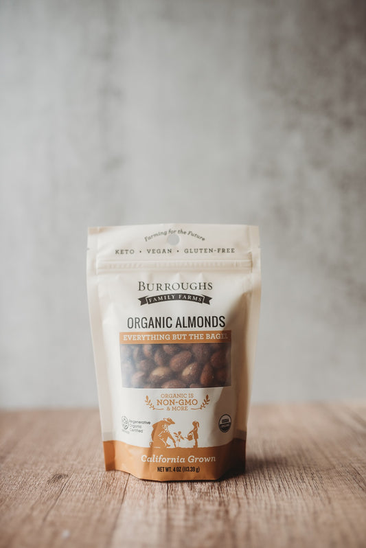 Regenerative Organic "Everything but the Bagel" Almonds