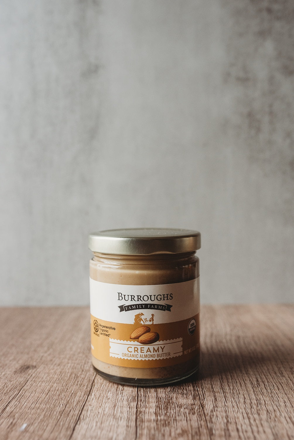 Regenerative Organic Creamy Almond Butter